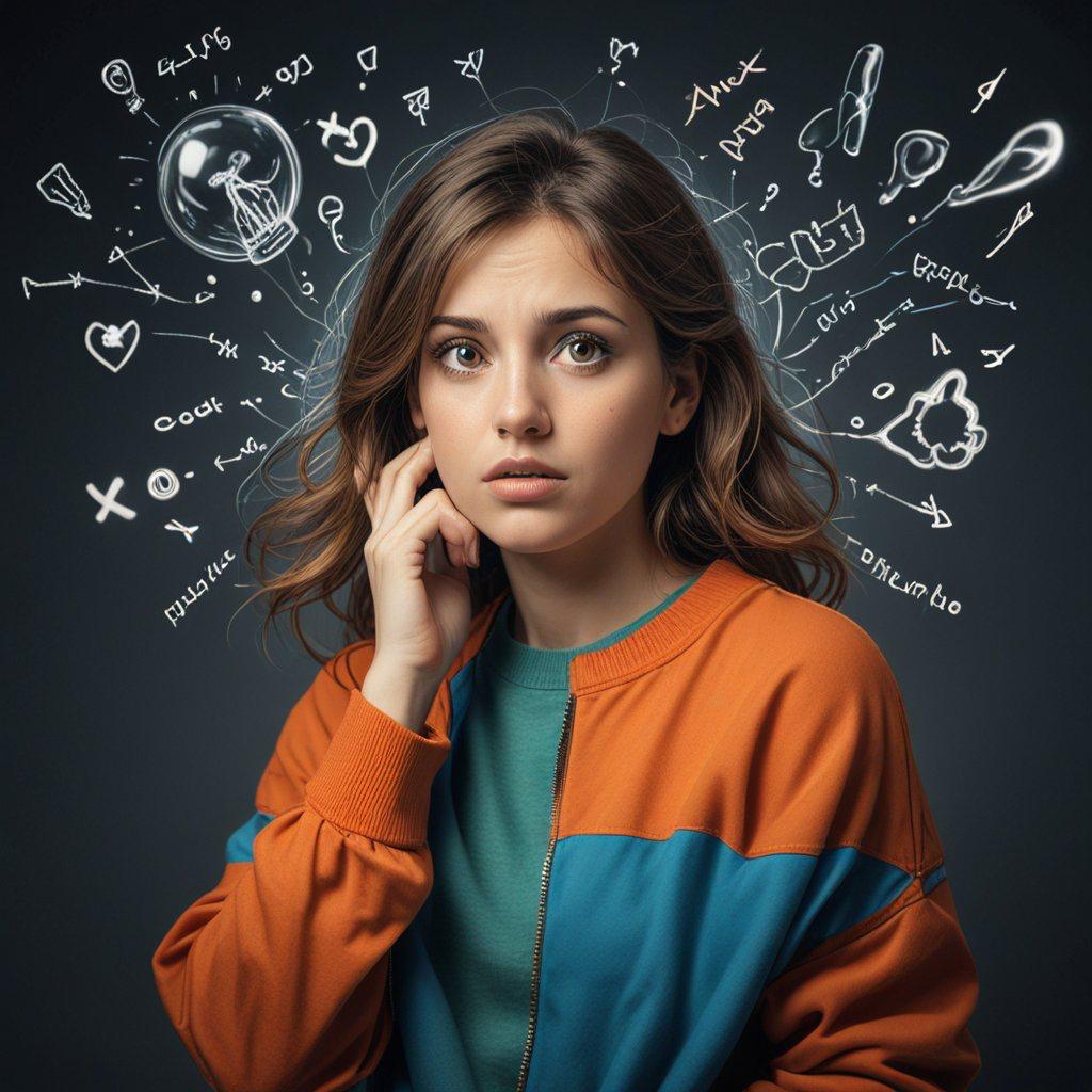 Yaygın Anksiyete Bozukluğu yaşayan birey – stres ve kaygı belirtileri